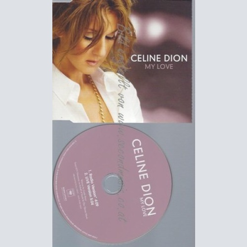 PROMO CD--CELIN DION --MY LOVE --2TR
