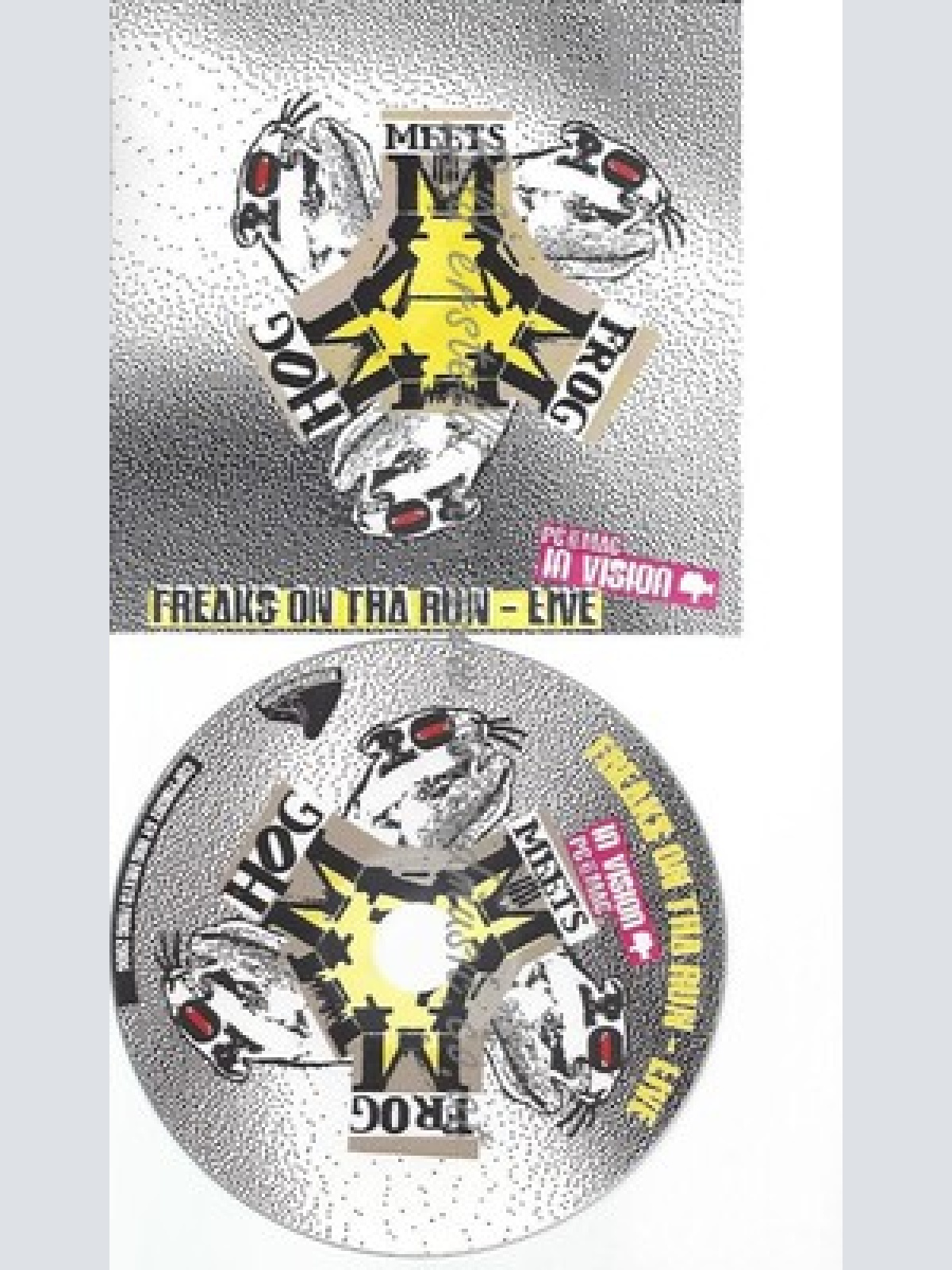 PROMO CD--FREAKS ON TH ARUN --IN VISION --LIVE