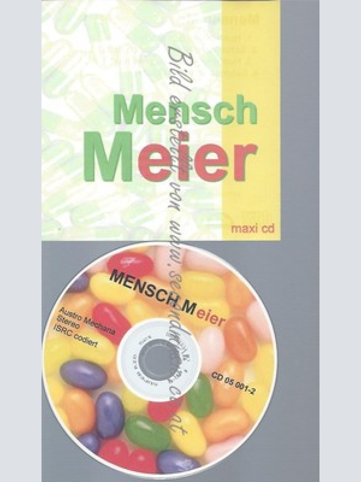PROMO CD--MENSCH MEIER --HUSTEN UND SCHNUPFEN --4 TR