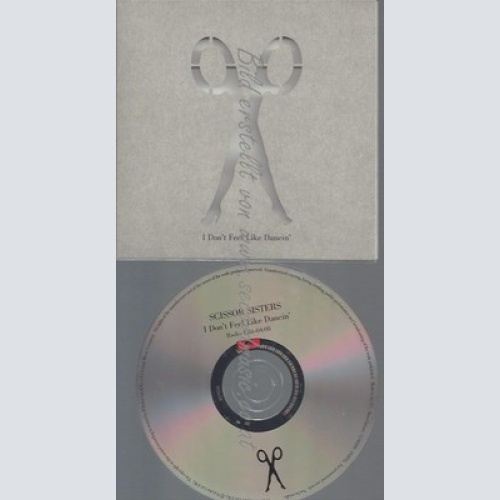 PROMO CD--SCISSOR SISTERS--I DONT FEEL LIKE DANCIN