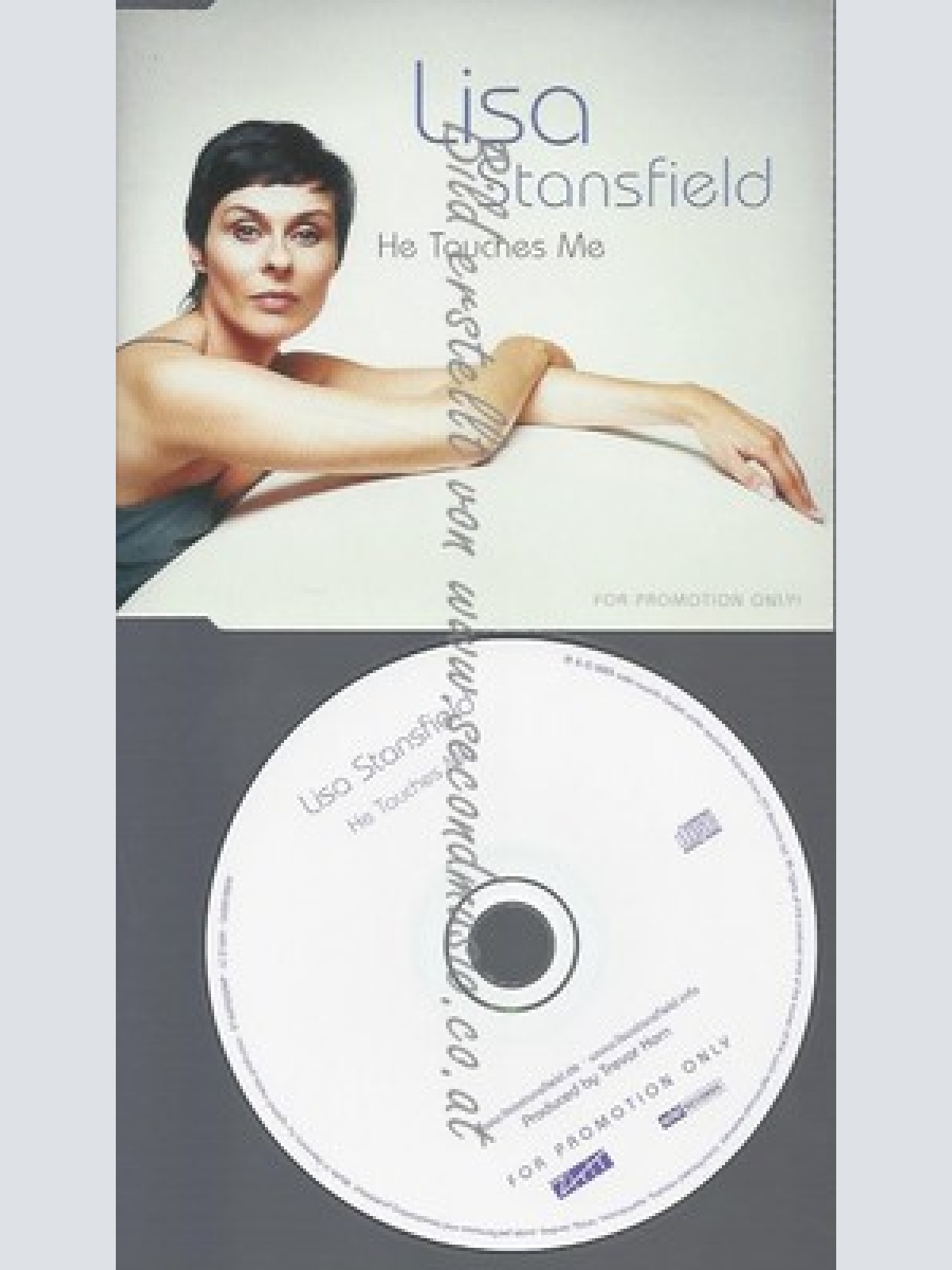 PROMO CD--LISA STANSFIELD --HE TOUCHES ME --2TR