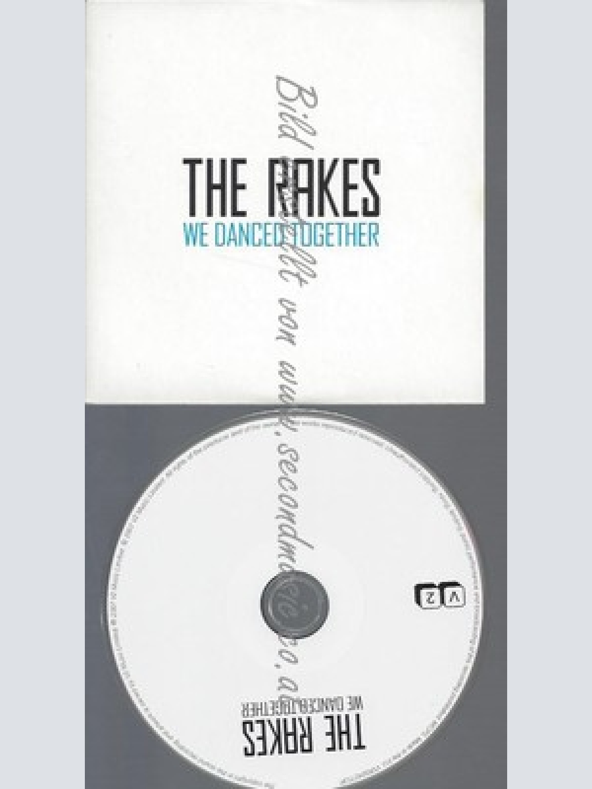 PROMO CD--THE RAKES--WE DANCED TOGETHER--7TR