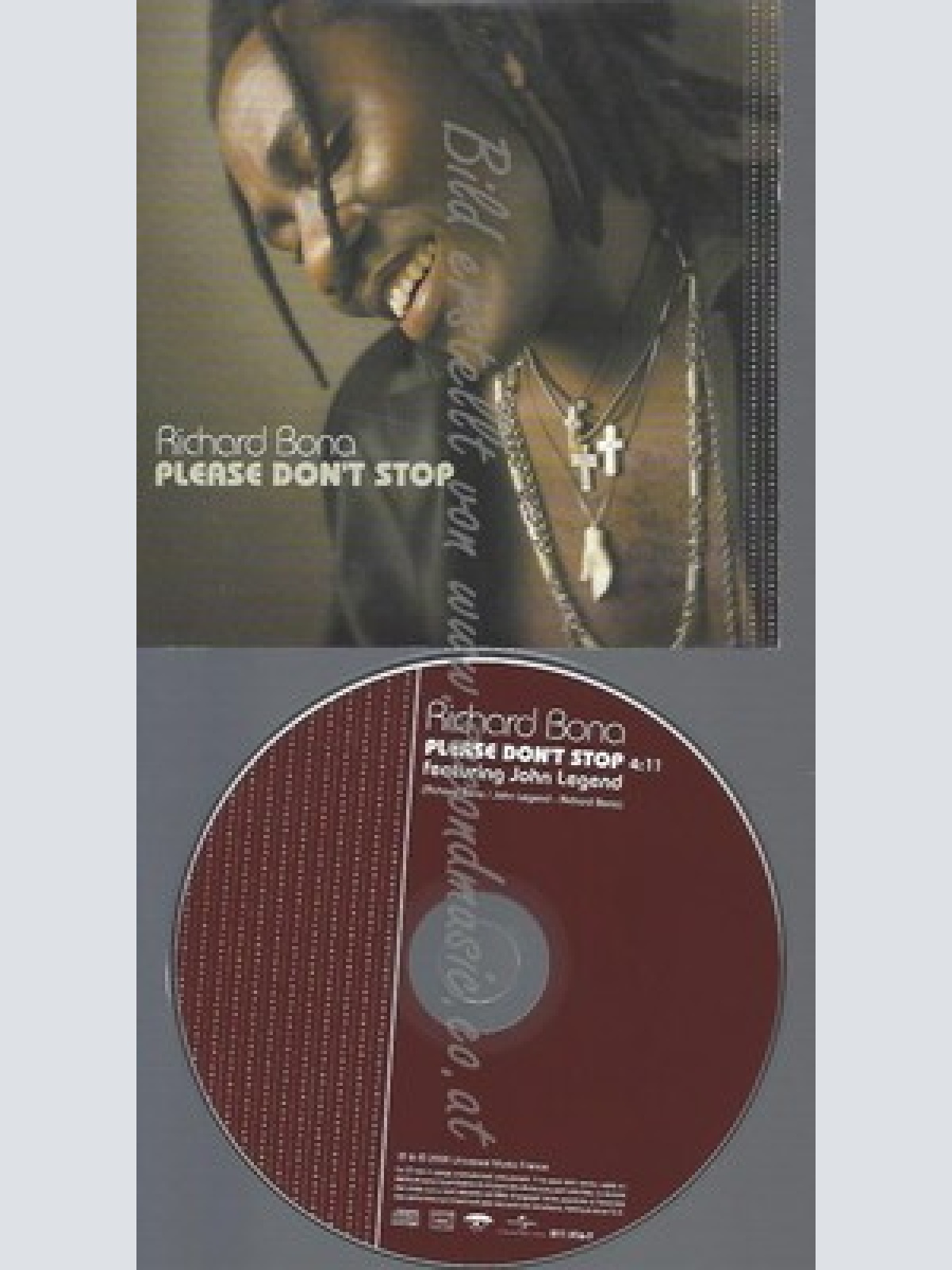 PROMO CD--RICHARD BONA--PLEASE DONT STOP--1TR