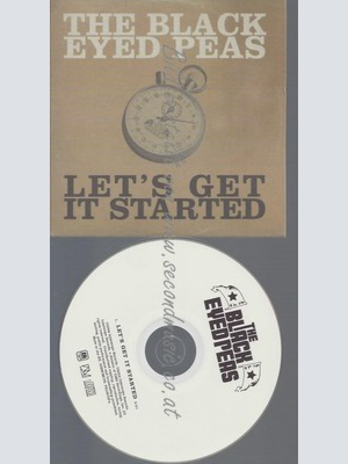 PROMO CD--THE BLACK EYED PEAS--LETS GET IT STARTED--1TR