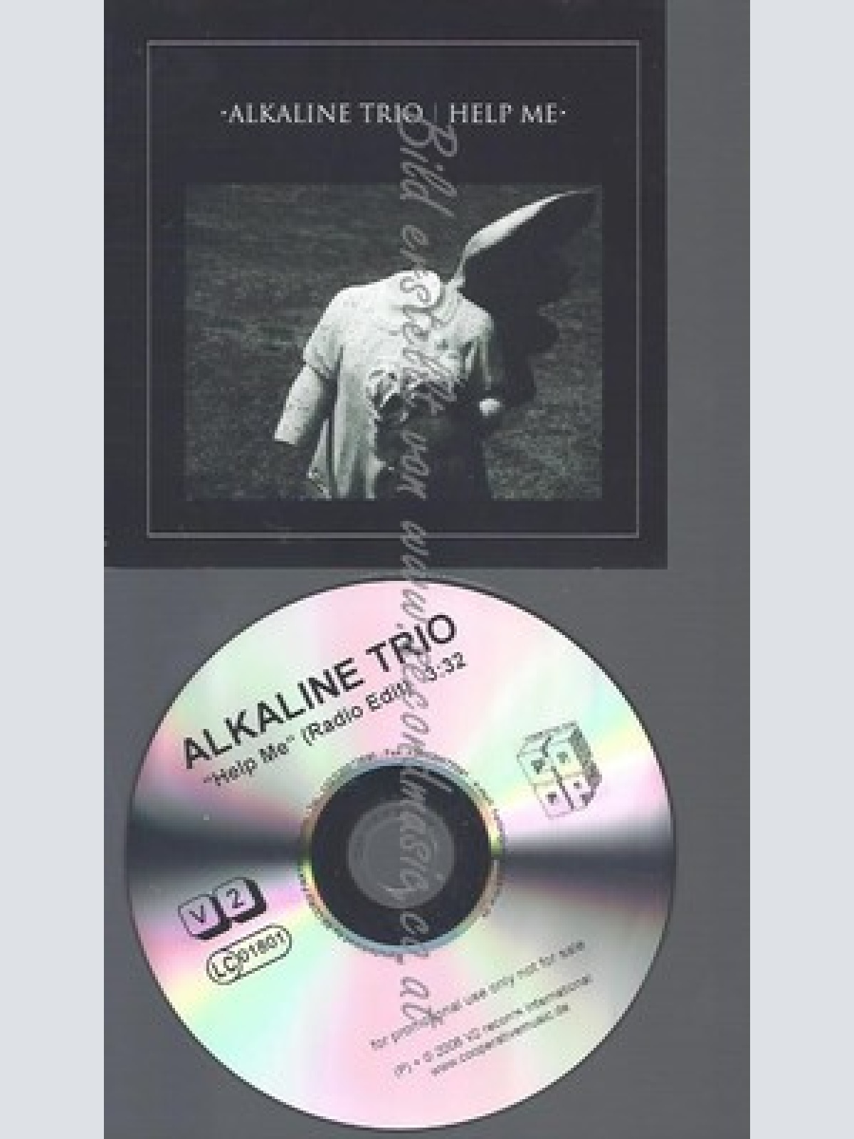 PROMO CD--ALKALINE TRIO--HELP ME --1TR