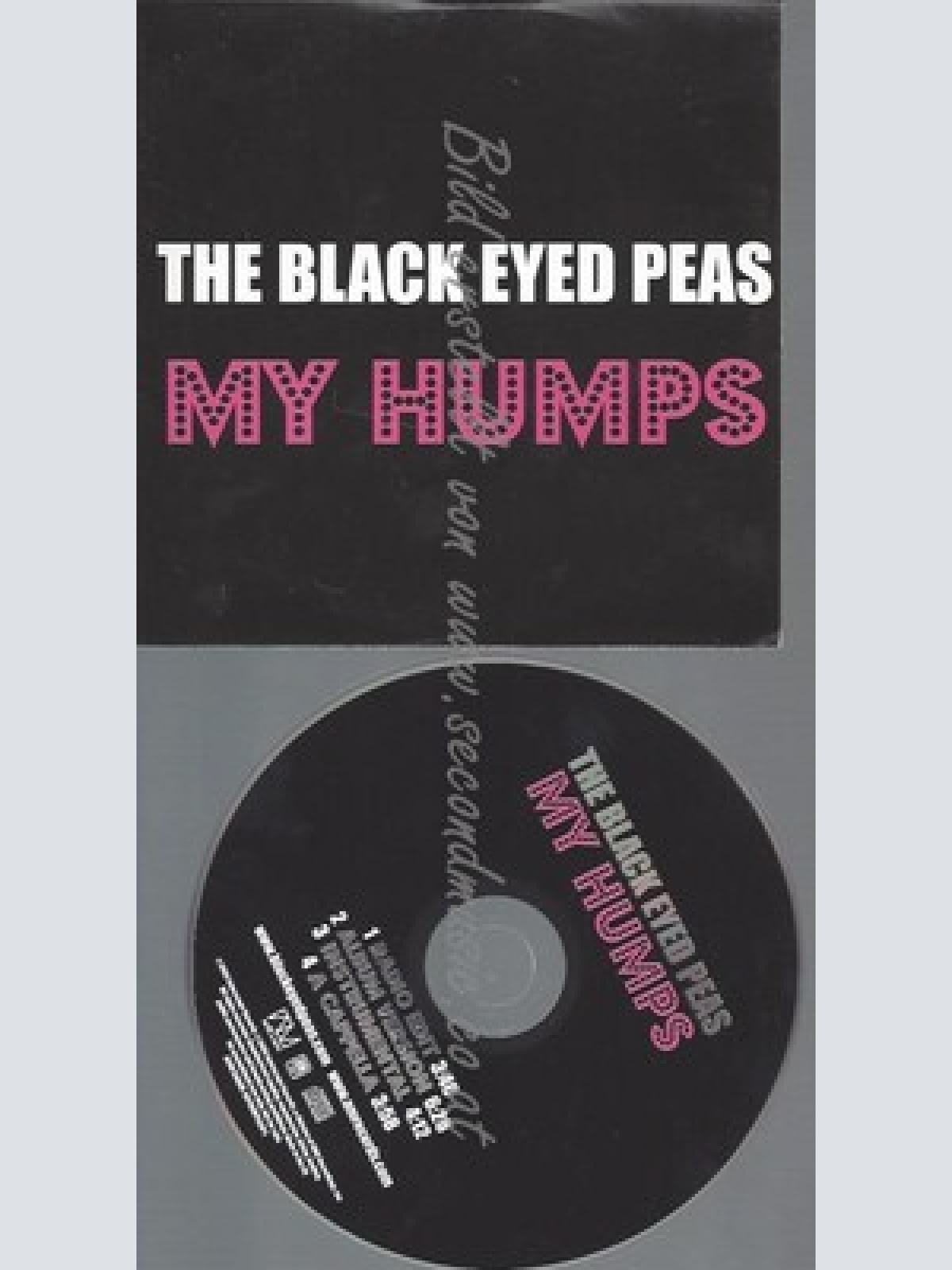 PROMO CD--THE BLACK EYED PEAS--MY HUMPS--4TR