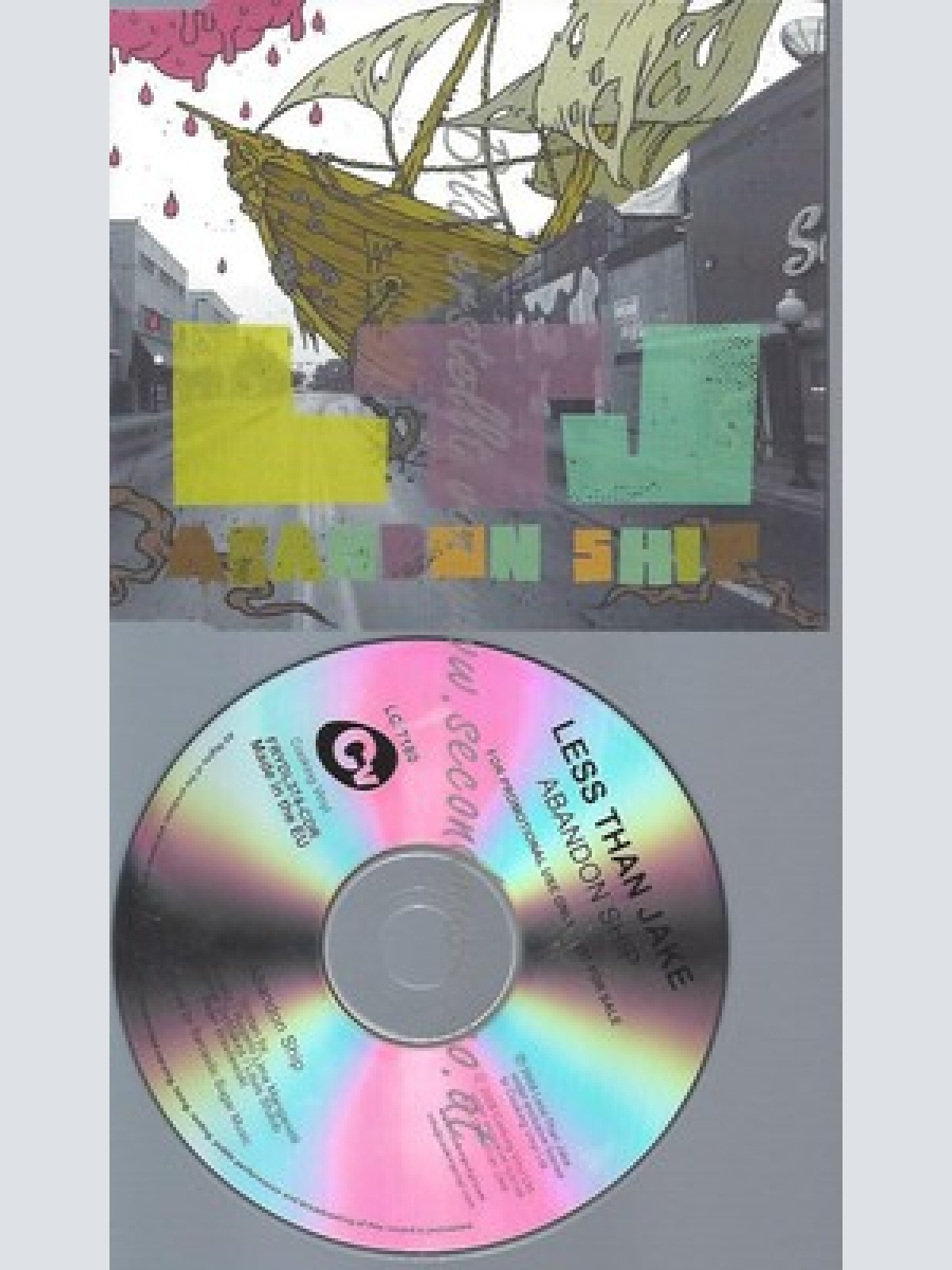 PROMO CD--ABANDON SHIP --LESS THAN JAKE