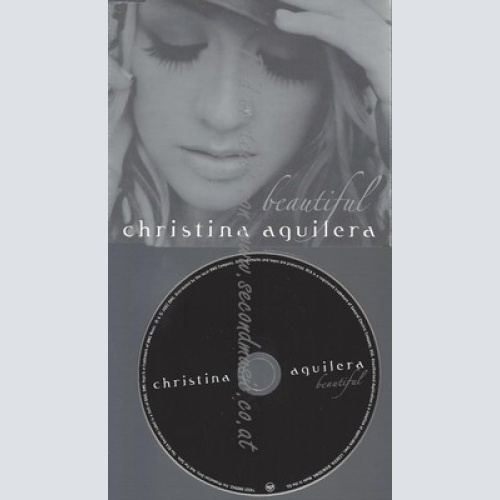 PROMO CD--CHRITINA AGUILERA--BEAUTIFUL--1TR