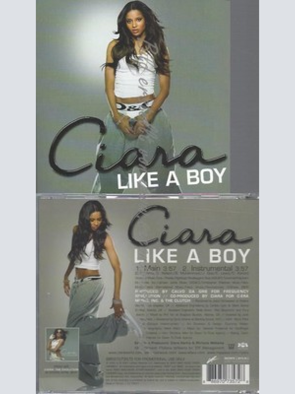 PROMO CD--CIARA --LIKE A BOY -- 2TR