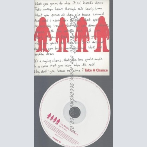 PROMO CD--THE MAGIC NUMBERS--TAKE A CHANCE--