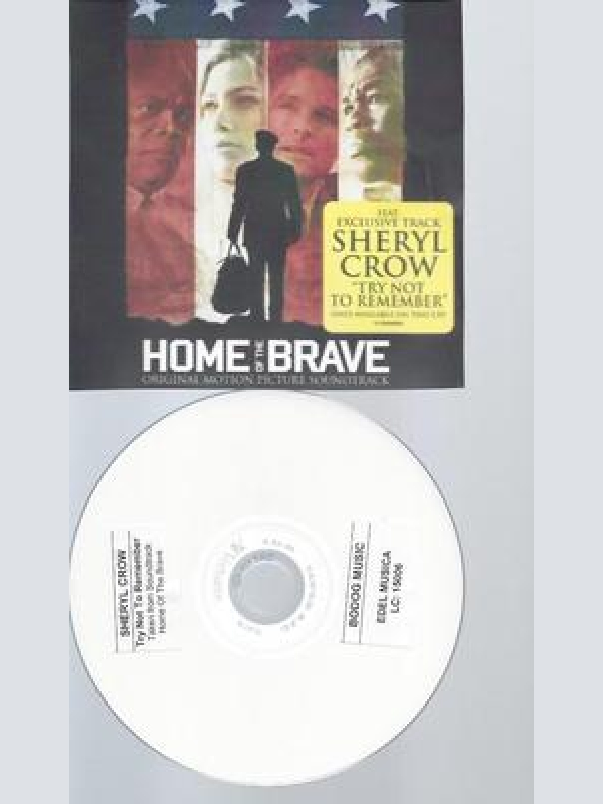 PROMO CD--SHERYL CROW--TRY NOT TO REMEMBER--