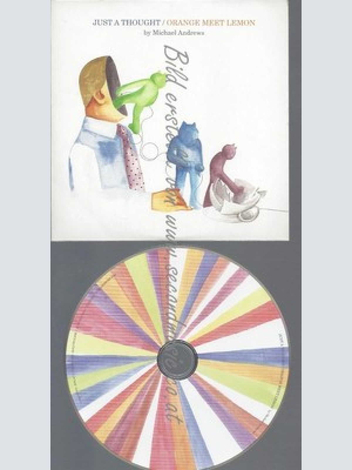 PROMO CD--JUST A THOUGHT--ORANGE MEET LEMON--MICHAEL ANDREWS--2TR
