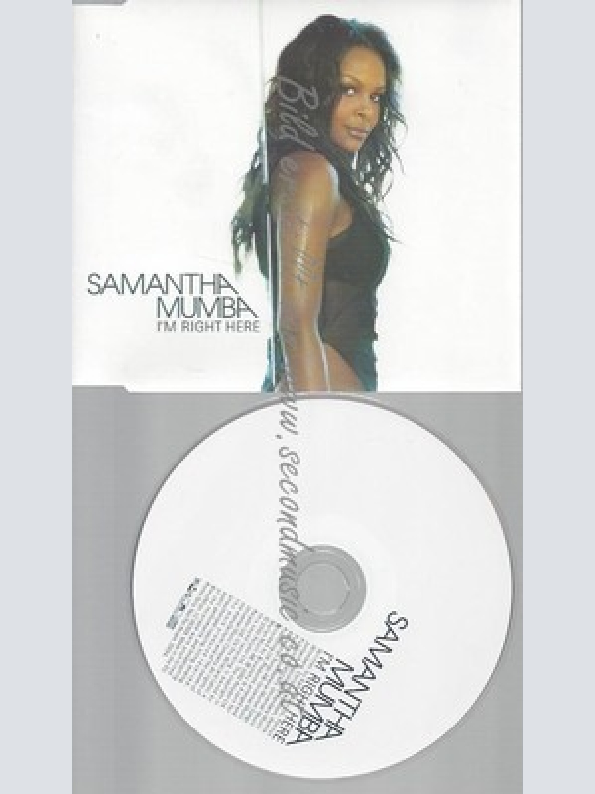PROMO CD--SAMANTHA MUMBA--IM RIGHT HERE--2 TR