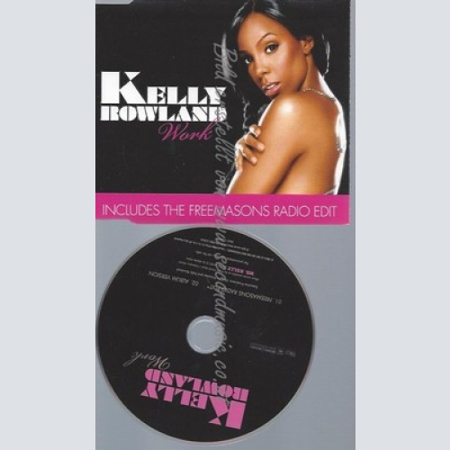 PROMO CD--KELLY ROWLAND --WORK --2TR