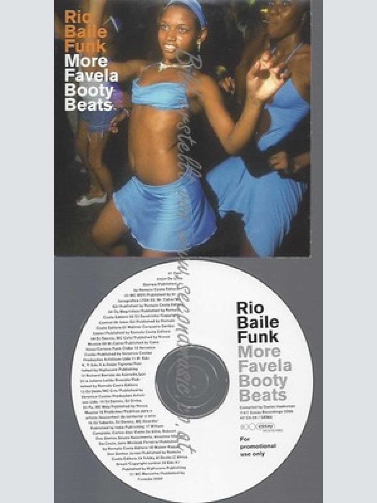 PROMO CD--RIO BAILE FUNK--MORE FAVELA BOOTY BEATS--21TR