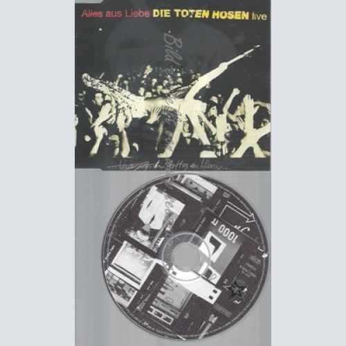 CD--DIE TOTEN HOSEN -- ----LIVE--ALLES AUS LIEBE