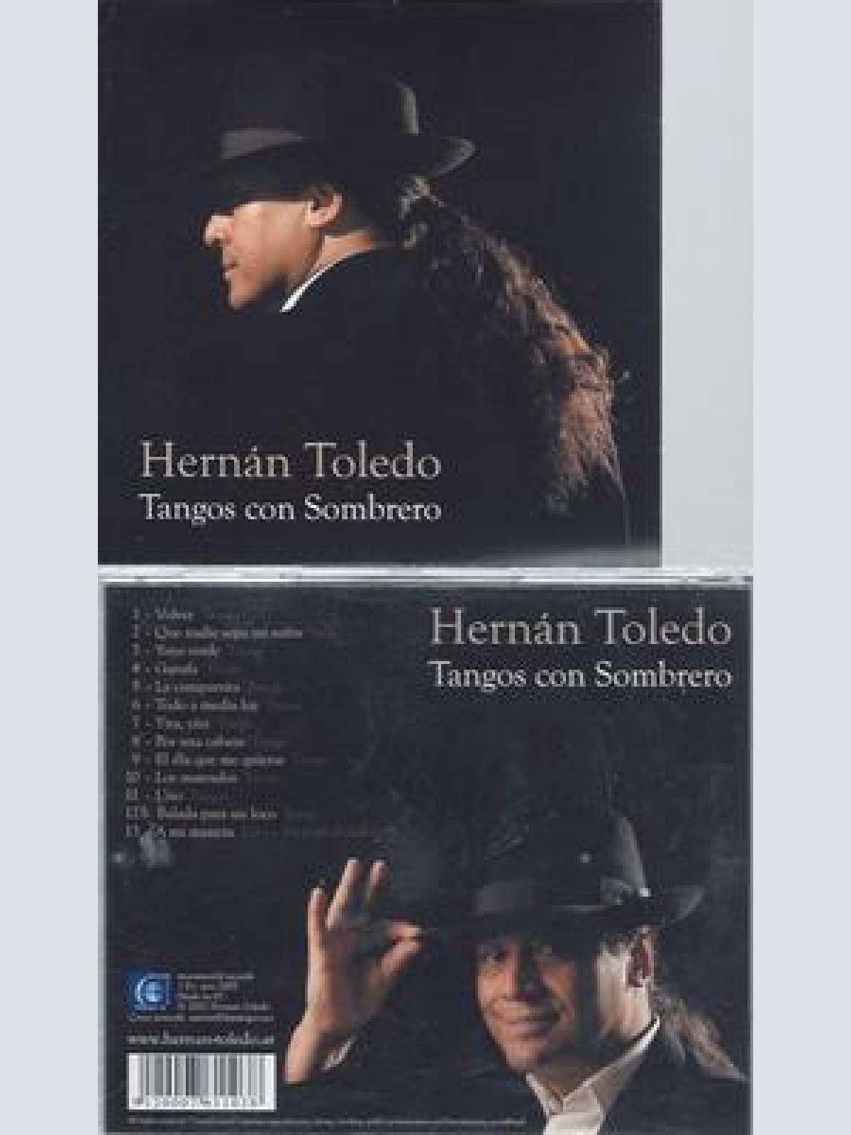 CD--HERNANDO TOLEDO--TANGOS CON SOMBRERO