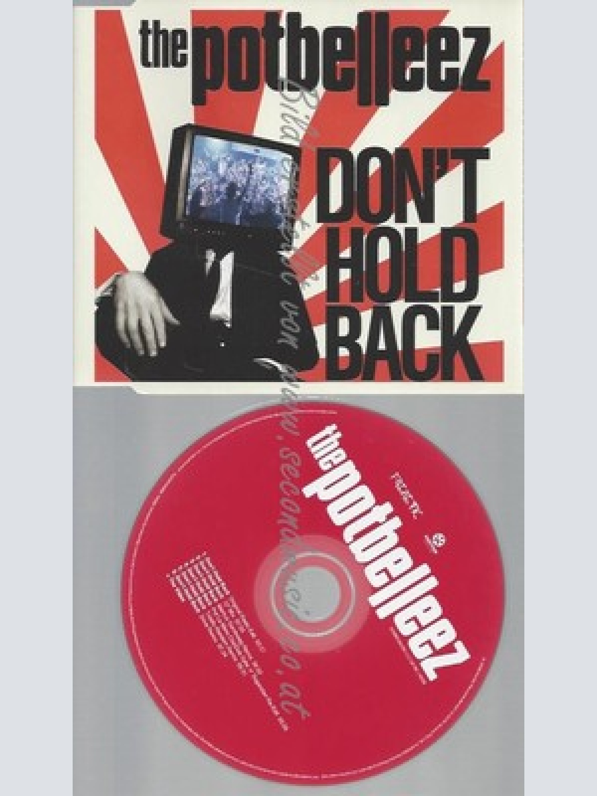 CD--THE POTBELLEEZ -- --- DON'T HOLD BACK