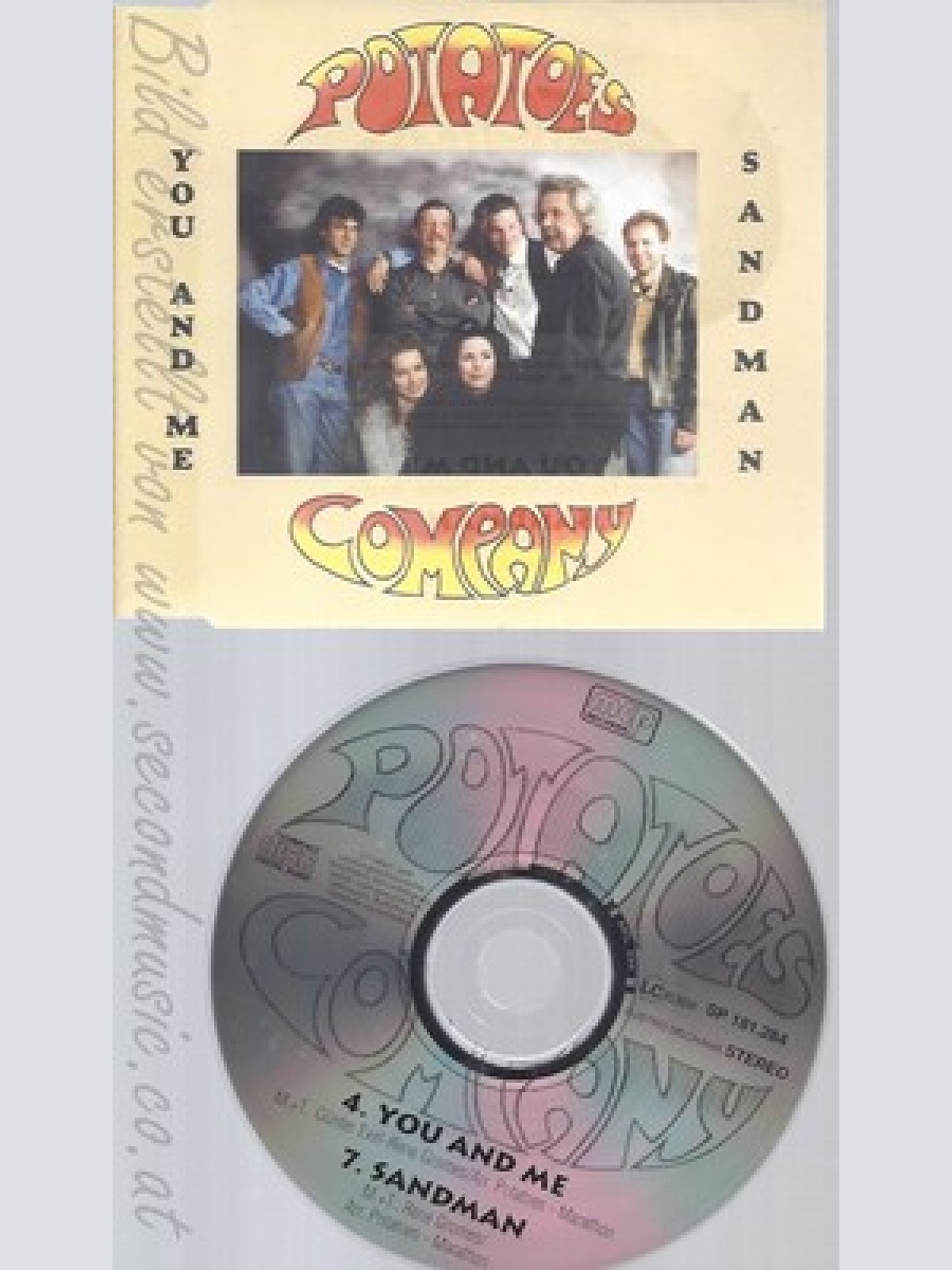 MAXI CD--POTATOS COMPANY--YOU AND ME