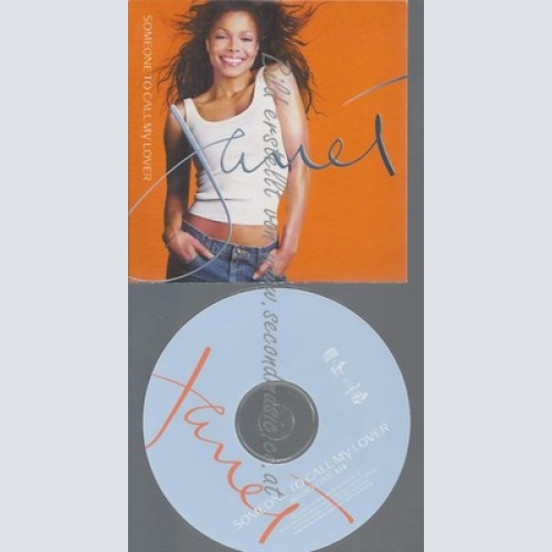 PROMO CD--JANET JACKSON--SOMEONE TO CALL MY LOVER--1TR