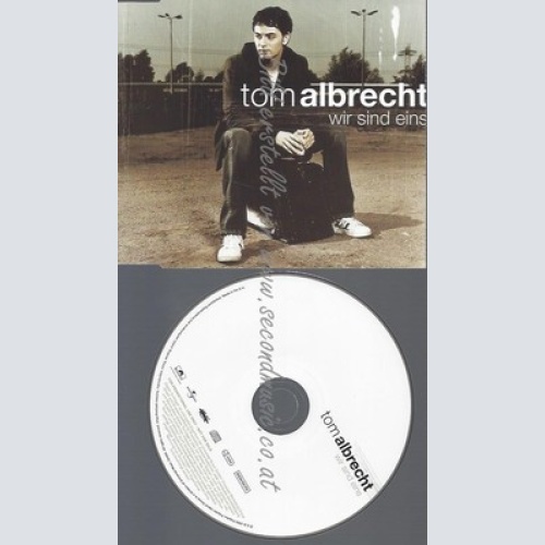 PROMO CD--TOM ALBRECHT --WIR SIND EINS --1TR