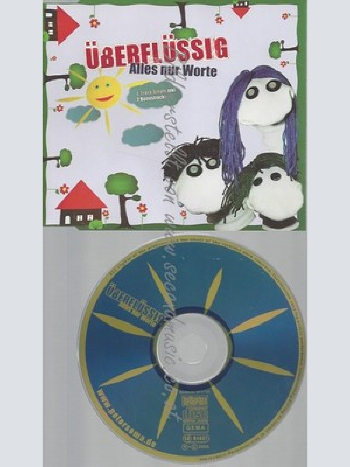 CD--UEBERFLUESSIG UND JOSCHA SCHMOTTLACH -- --- ALLES NUR WORTE