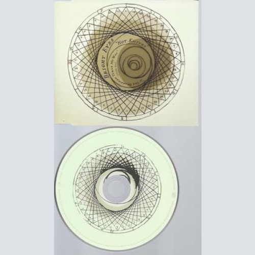 PROMO CD--BRIGHT EYEY--HOT KNIVES--