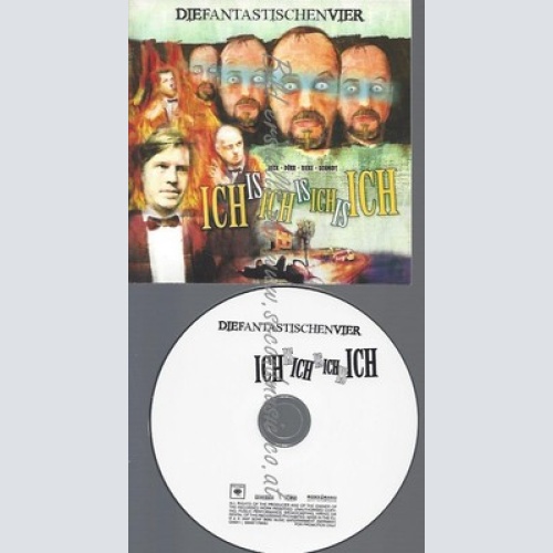 PROMO CD--DIE FANTASTISCHEN VIER--ICH IS ICH IS ICH IS --3TR