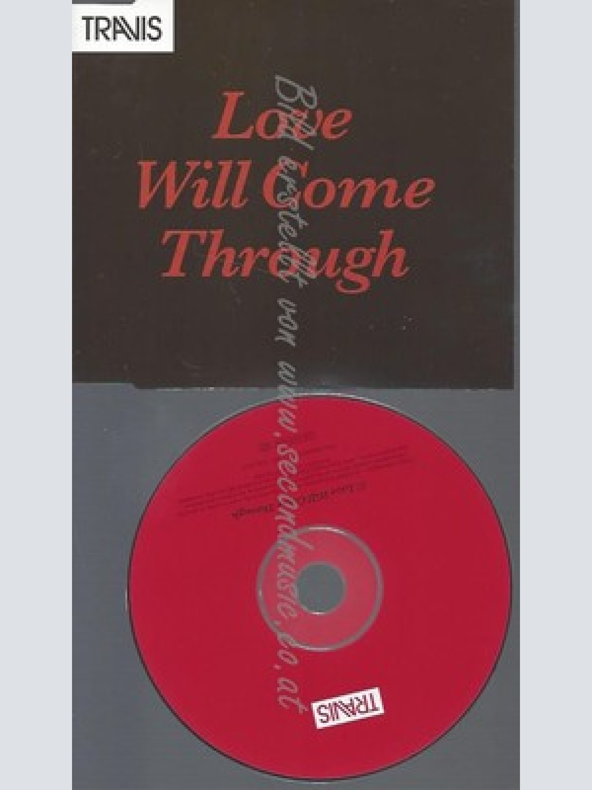 PROMO CD--TRAVIS--LOVE WILL COME THROUGH--1TR