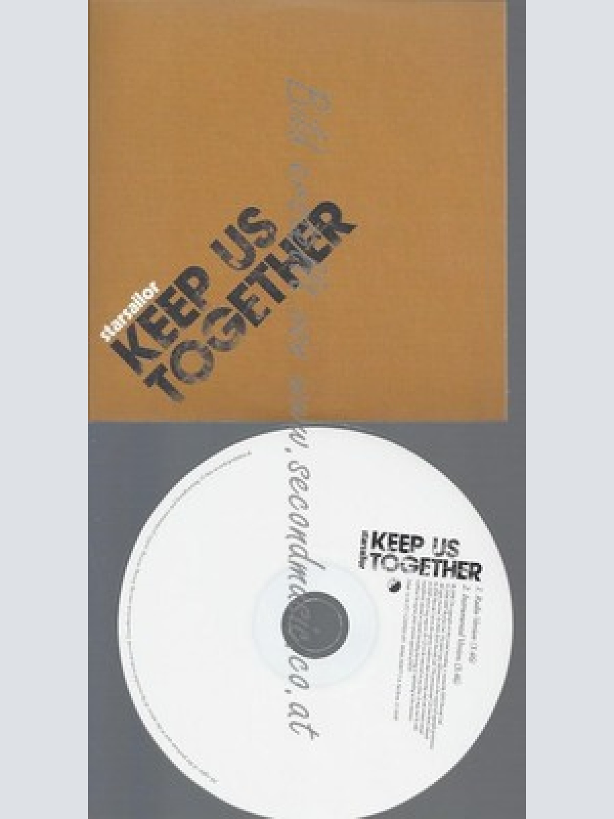 PROMO CD--STARSAILOR--KEEP US TOGETHER--2TR