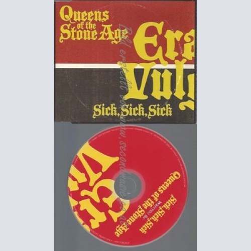 PROMO CD--QUEENS OF THE STONE AGE-- SICK SICK SICK --1TR