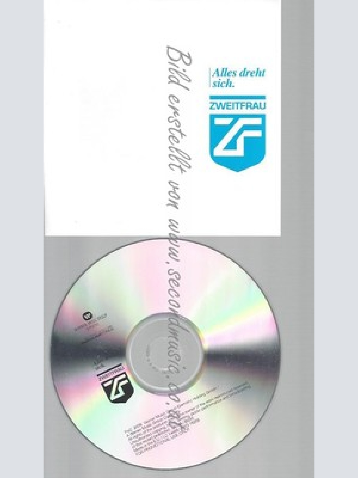 PROMO CD--ZWEITFRAU--ALLES DREHT SICH
