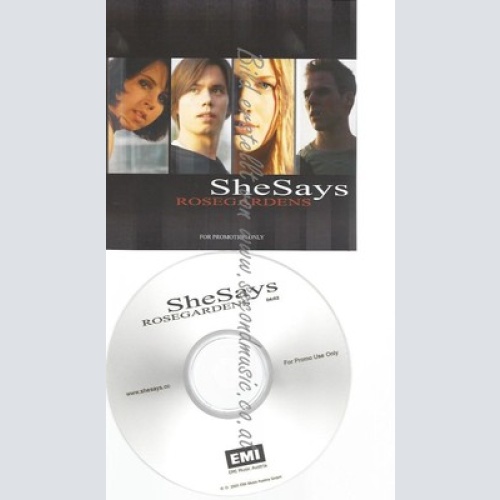PROMO CD--SHESAYS --ROSEGARDENS --1TR