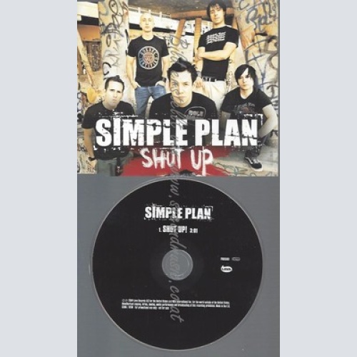 PROMO CD--SIMPLE PLAN --SHUT UP -- 1TR