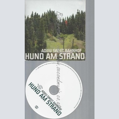 CD--CARDSLEEVE-ADIEU SWEET BAHNHOF--HUND AM STRAND--PROMO