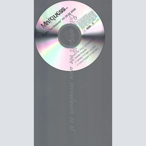 PROMO CD--MARQUESS--LA HISTERIA--4TR