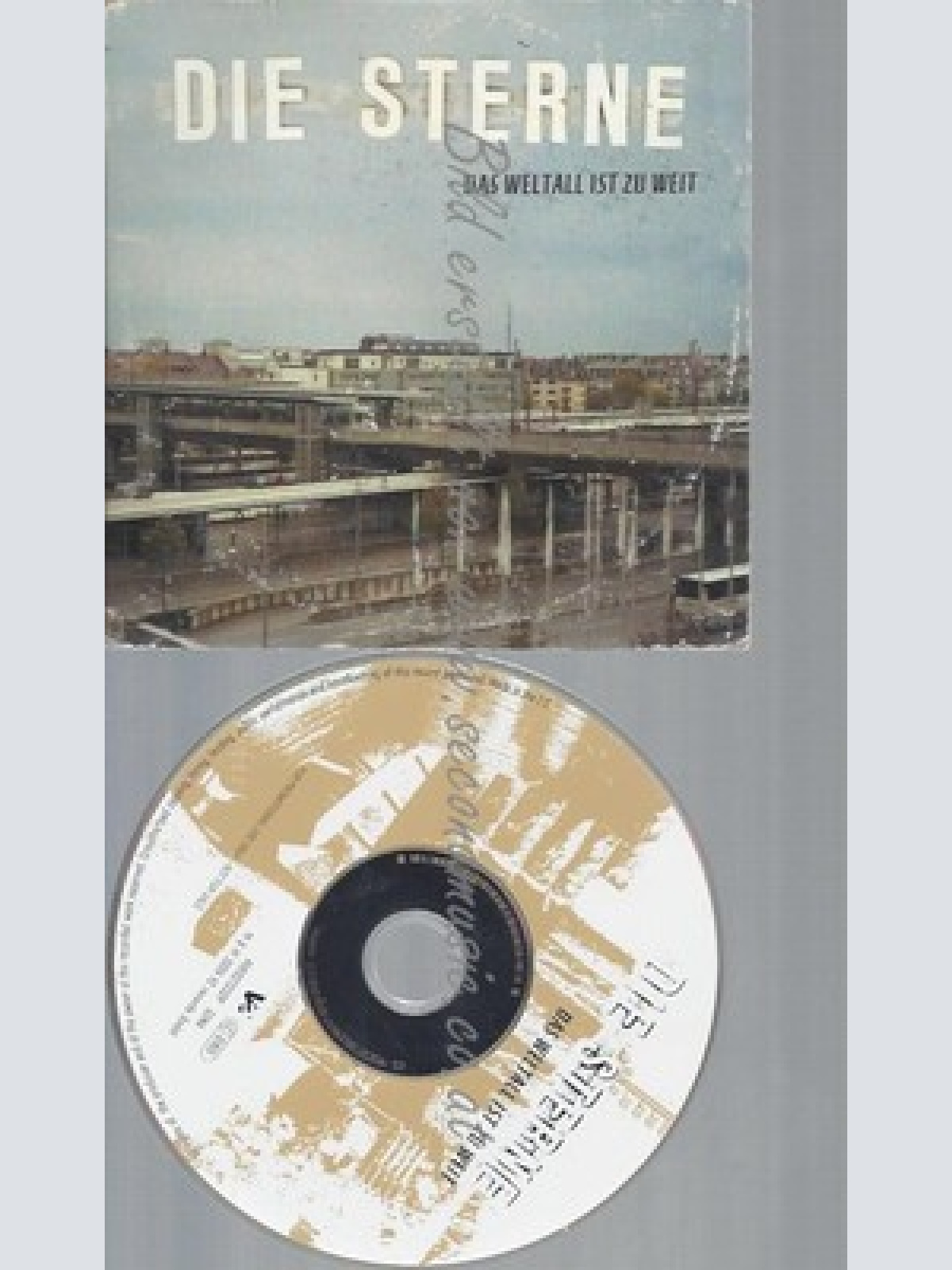 CD--CARDSLEEVE-DIE STERNE--DAS WELTALL IST ZU WEIT--PROMO