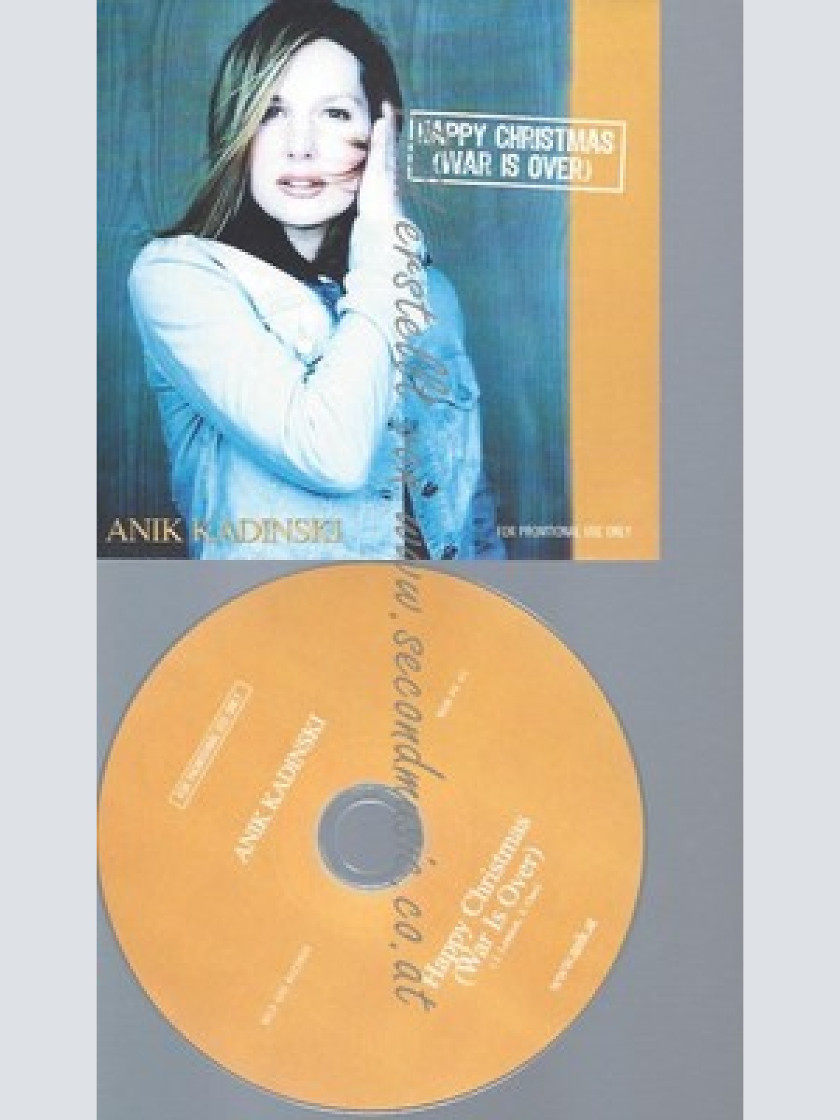 PROMO CD--ANIK KADINSKI --HAPPY CHRISTMAS--