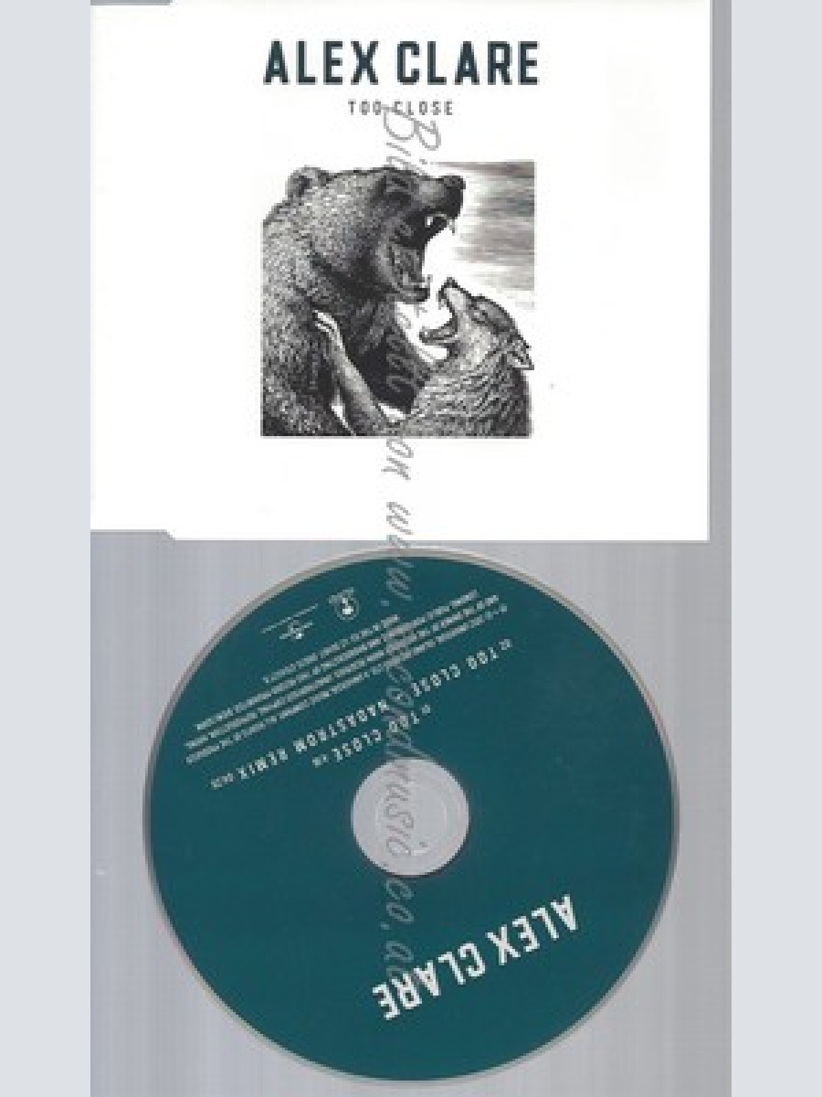 CD--ALEX CLARE -- -TOO CLOSE ---2--