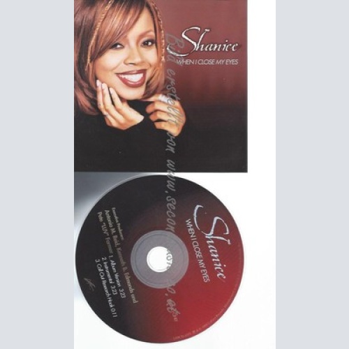 PROMO CD--SHANICE-- WHEN I CLOSE MY EAYES --3TR