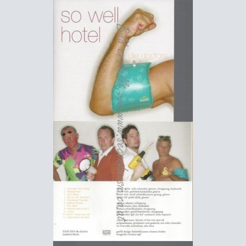 CD--SO WELL HOTEL--DIE DOCTORS--