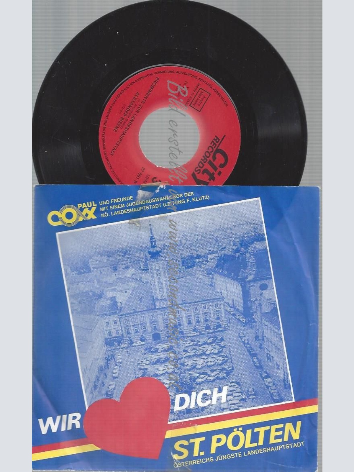 7" PAUL COXX & FREUNDE ST PÖLTEN // ALEXANDER BISENZ