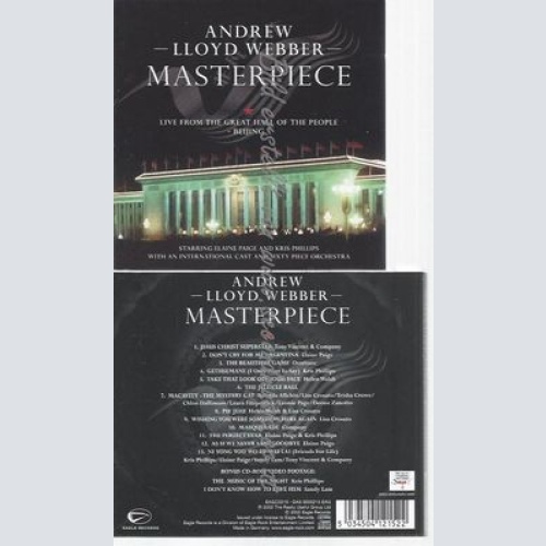 CD--ANDREW LLOYD WEBBER--MASTERPIECE-LIVE FROM THE PEOP