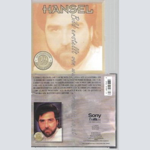 CD--HANSEL MARTINEZ-- DE COLECCION
