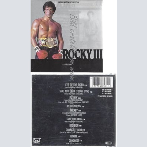 CD--VARIOUS ARTISTS--ROCKY III: MUSIC FROM THE MOTION PICTURE