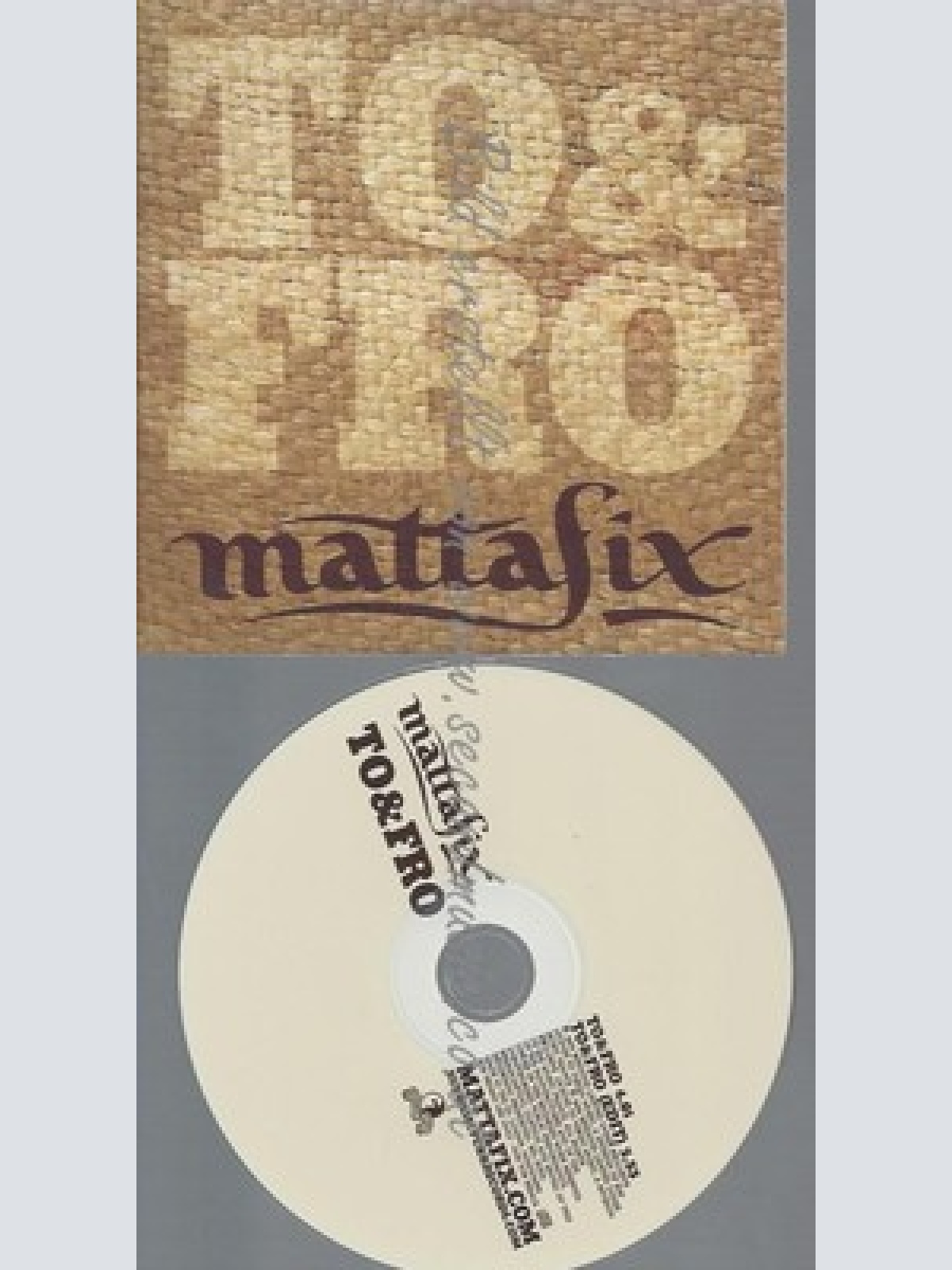 PROMO CD--TO & FRO--MATTAFIX--2TR