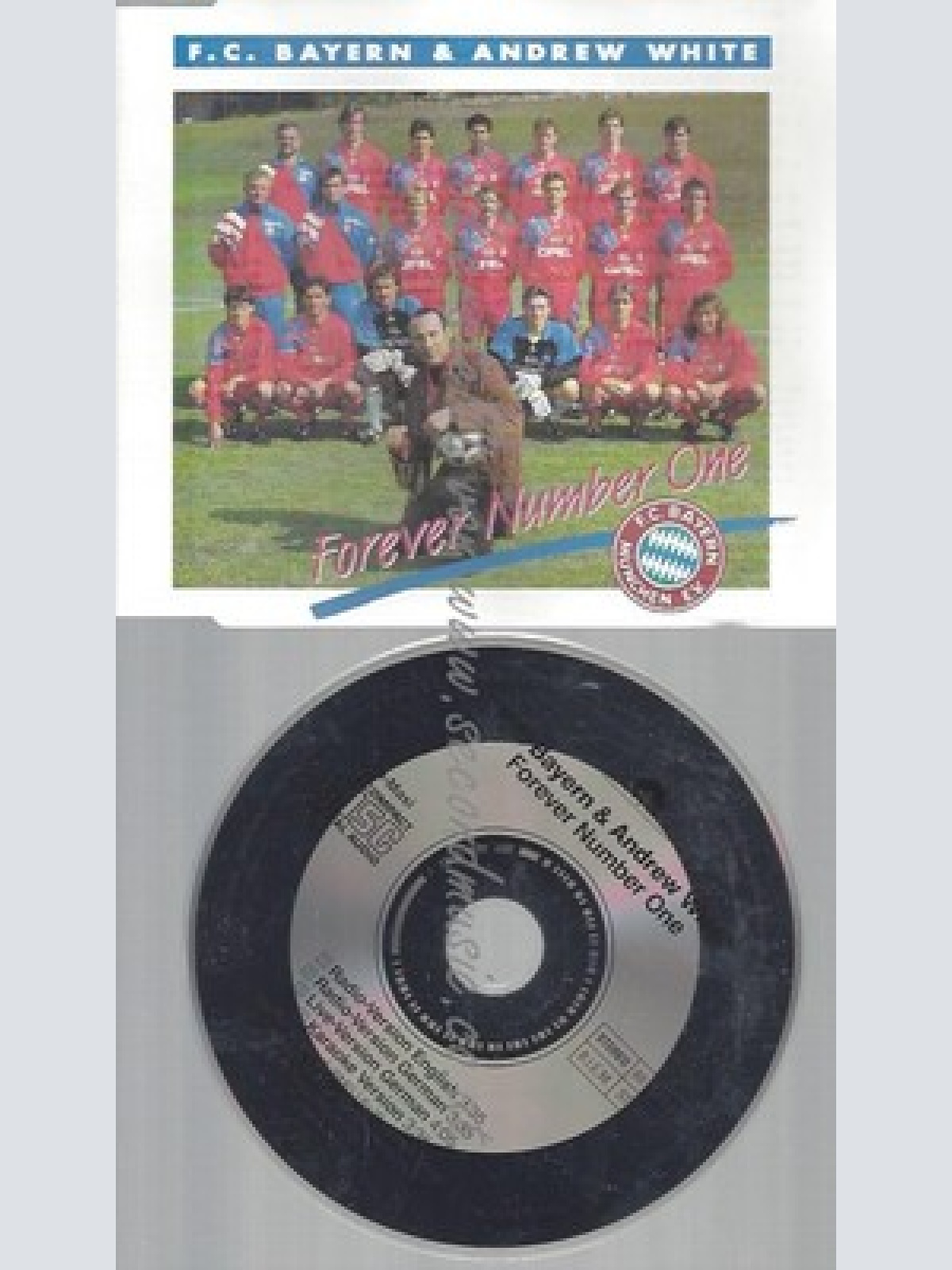 CD--FC BAYERN & ANDREW WHITE -- --- FOREVER NUMBER ONE
