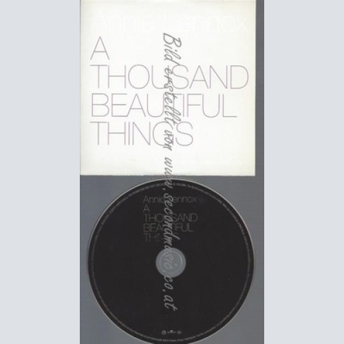 PROMO CD--ANNIE LENNOX--A THOUSAND BEAUTIFUL THINGS--1TR