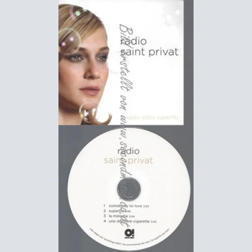 PROMO CD--RADIO--SAINT PRIVAT--SUPERFLU--4TR