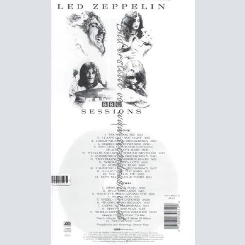 CD--LED ZEPPELIN--BBC SESSIONS